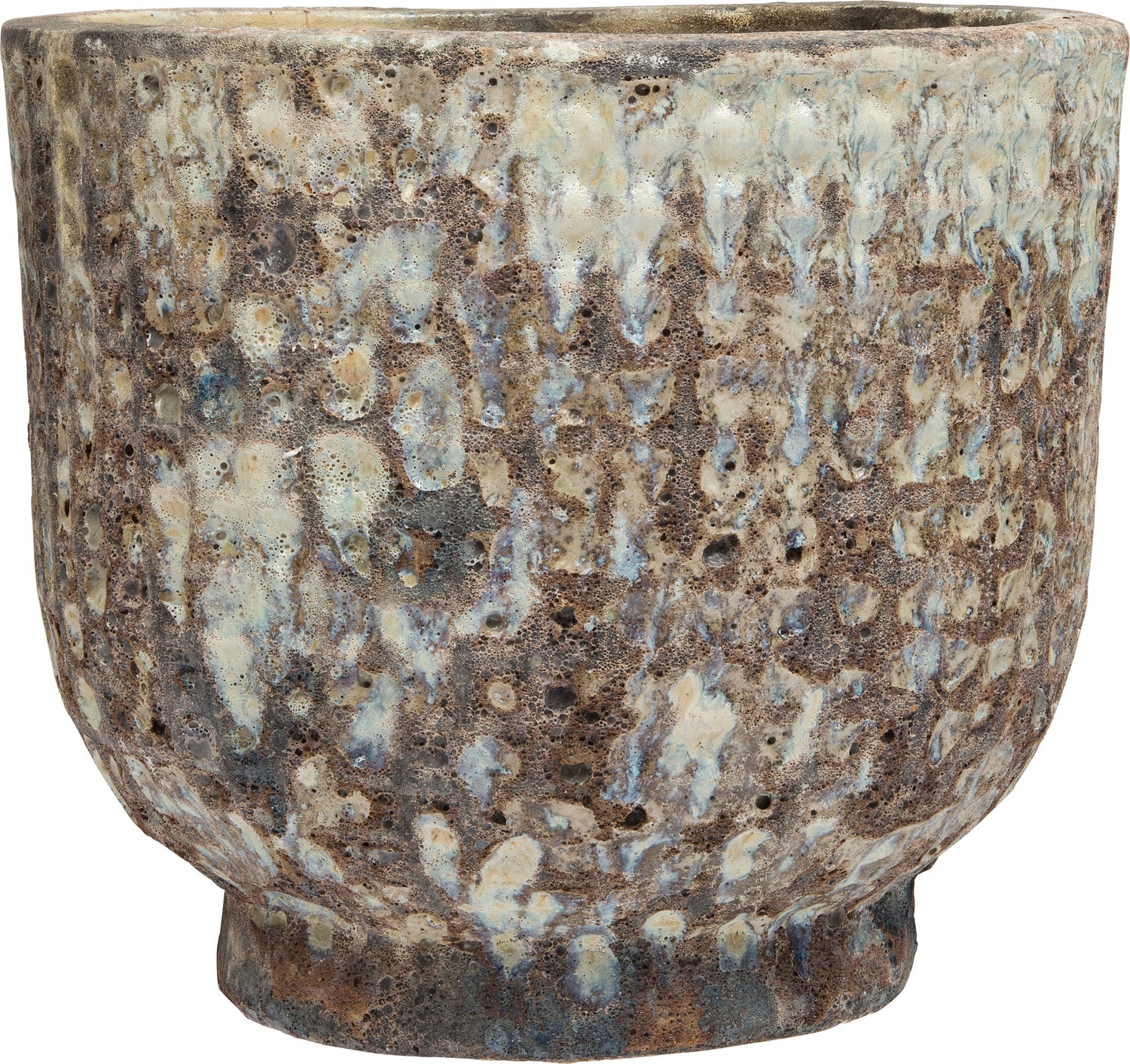 Intratuin bloempot Thierry blauw D 44 H 38 cm
