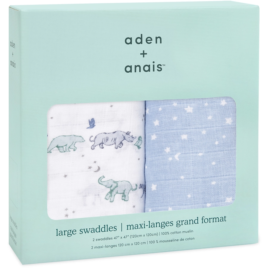 aden + anais™ Pucktücher Rising Star 2er-Pack