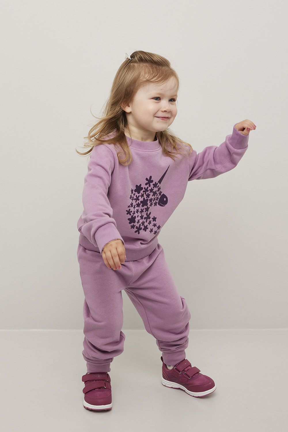 Joggedress med flock print