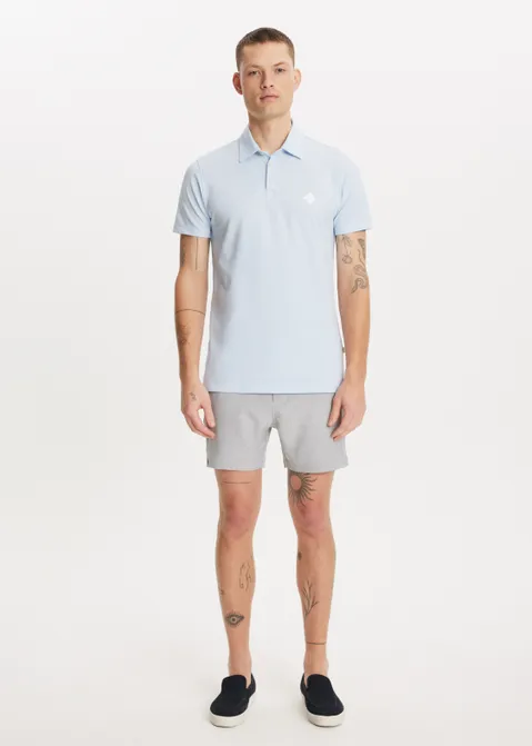Polo met logo blauw (BLW.L)