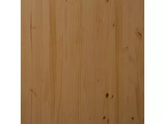 Armoire roulante avec tiroirs MOSS bois de pin marron miel