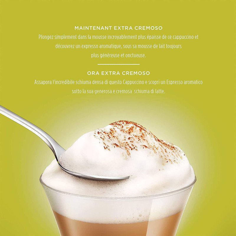 Capsules de café Nescafé Dolce Gusto Cappuccino - Boîte de 15 + 15
