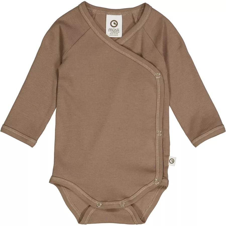 Müsli Langarmbody Walnut