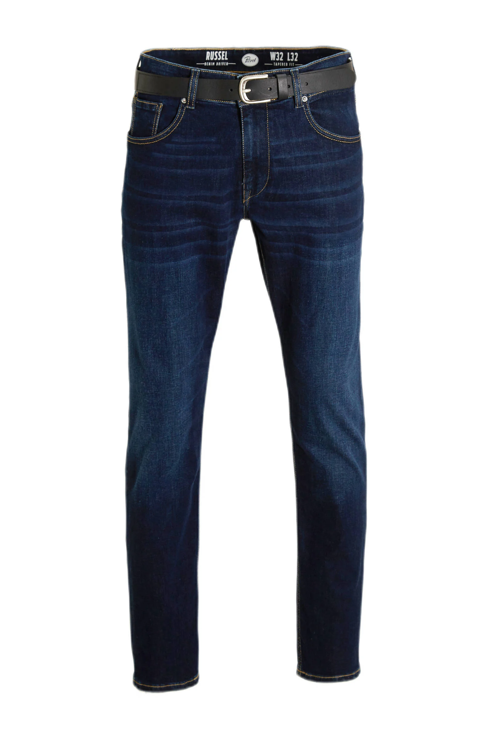 Petrol Industries tapered fit jeans RUSSEL-CLASSIC dark stone