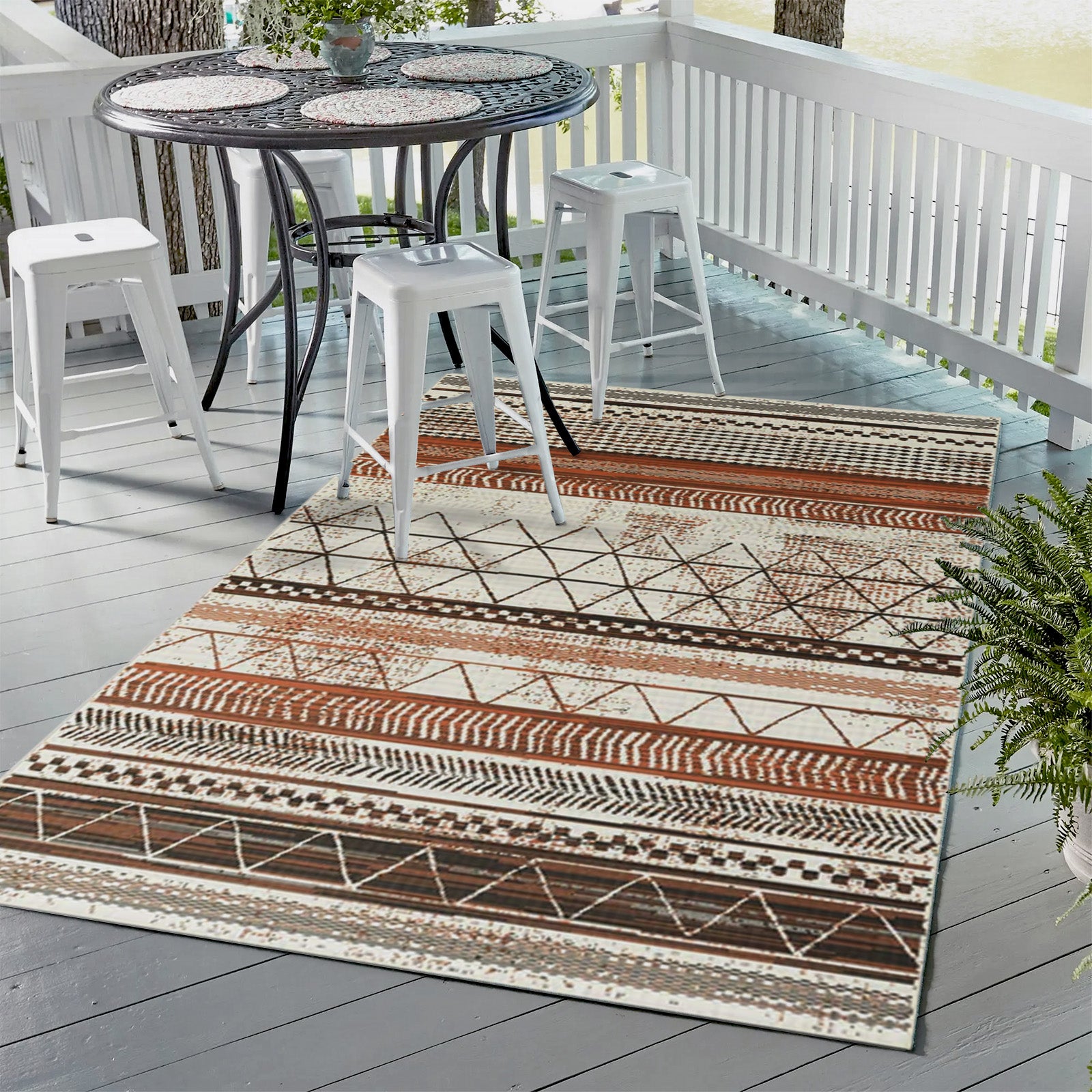 Karat Outdoorteppich | Rebel | Braun