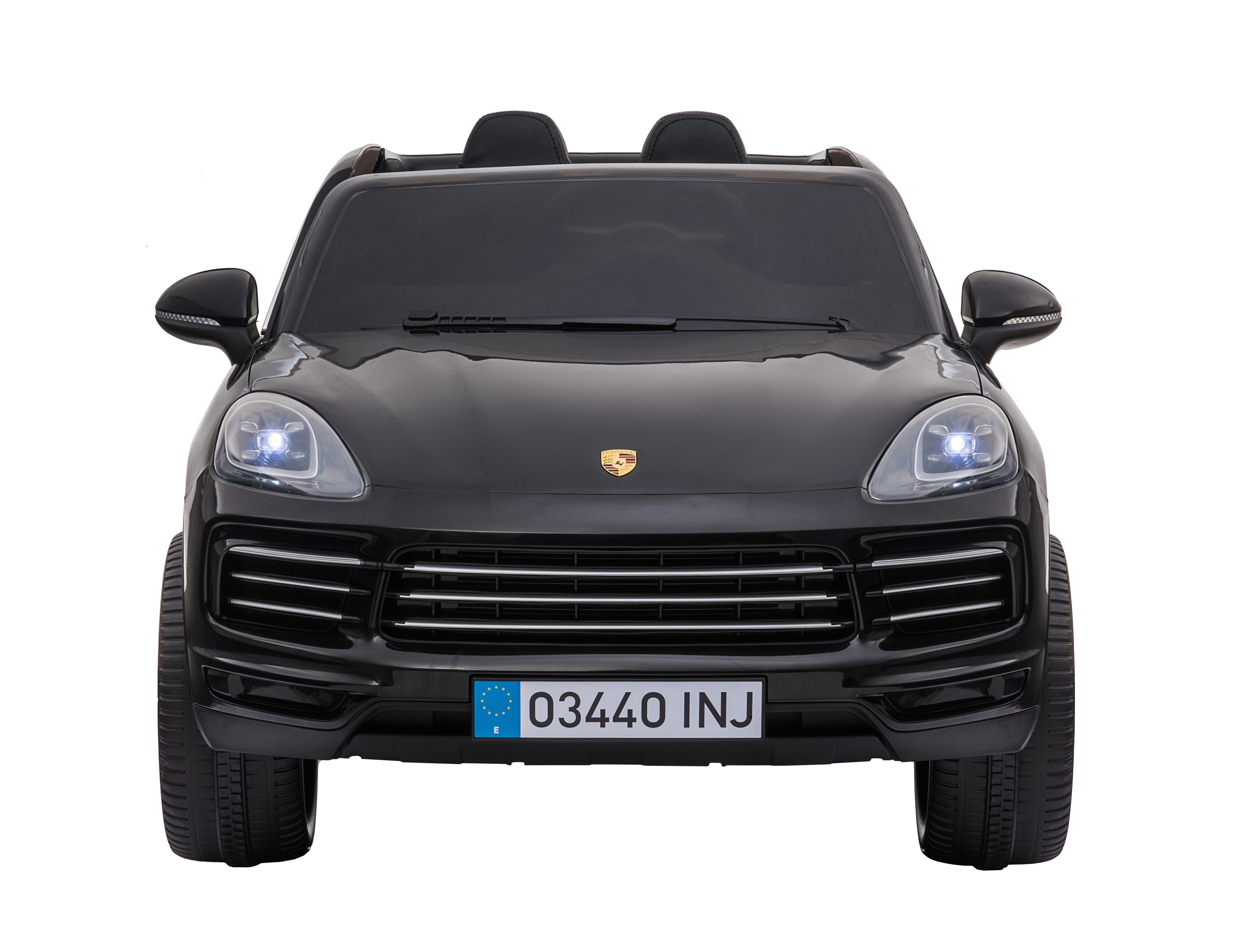 Elektroauto Kinder Porsche Cayenne schwarz
