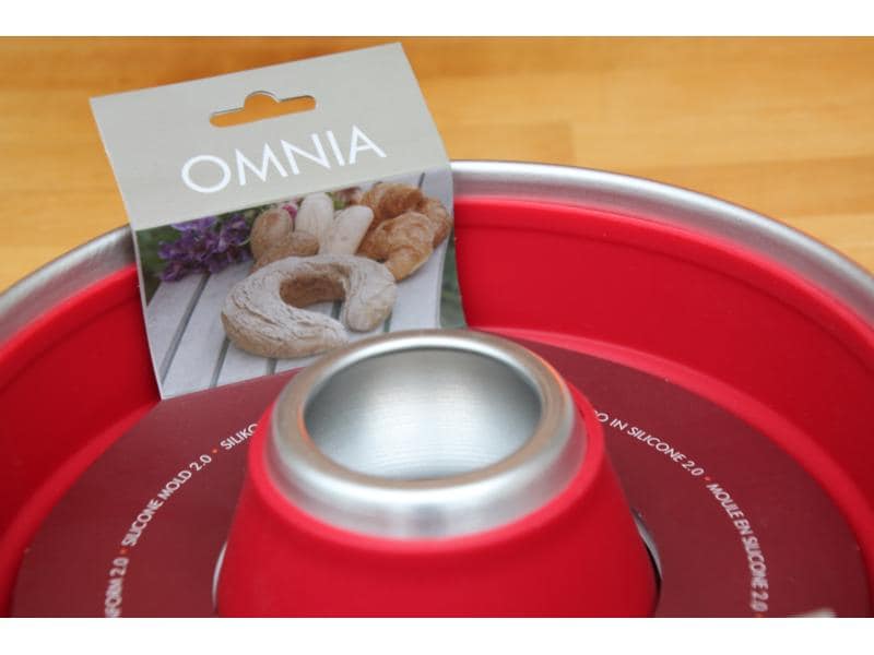 Omnia Silikon-Backform 2.0 Silikonform zum Backen und Kochen