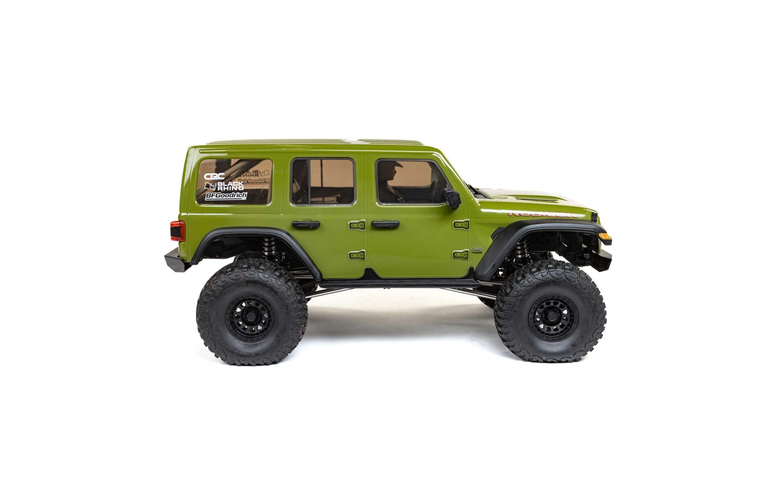 Scale Crawler SCX6 Jeep Wrangler Rubicon JLU, Grün 1:6, ARTR<br>Grosser Rock Crawler mit leistungsstarken Spektrum Komponenten
