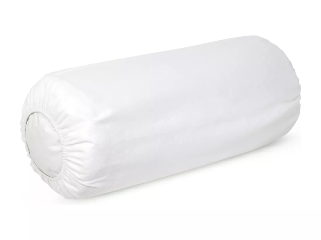 Housse de protection de traversin imperméable 70 cm ARNON molleton coton contrecollé polyuréthane