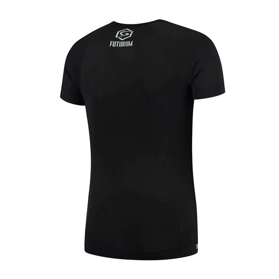 FUTURUM Xtra Cool Recycled Ondershirt korte Mouwen Zwart Heren