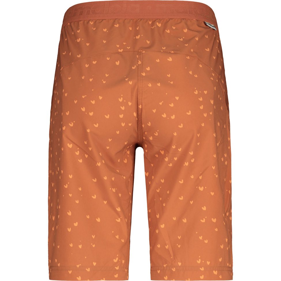 Maloja AnemonaM. Printed Shorts Damen rosewood flying hearts