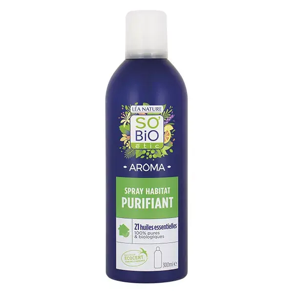 Spray de aroma So'Bio Étic Habitat Purificante Orgânico 300ml