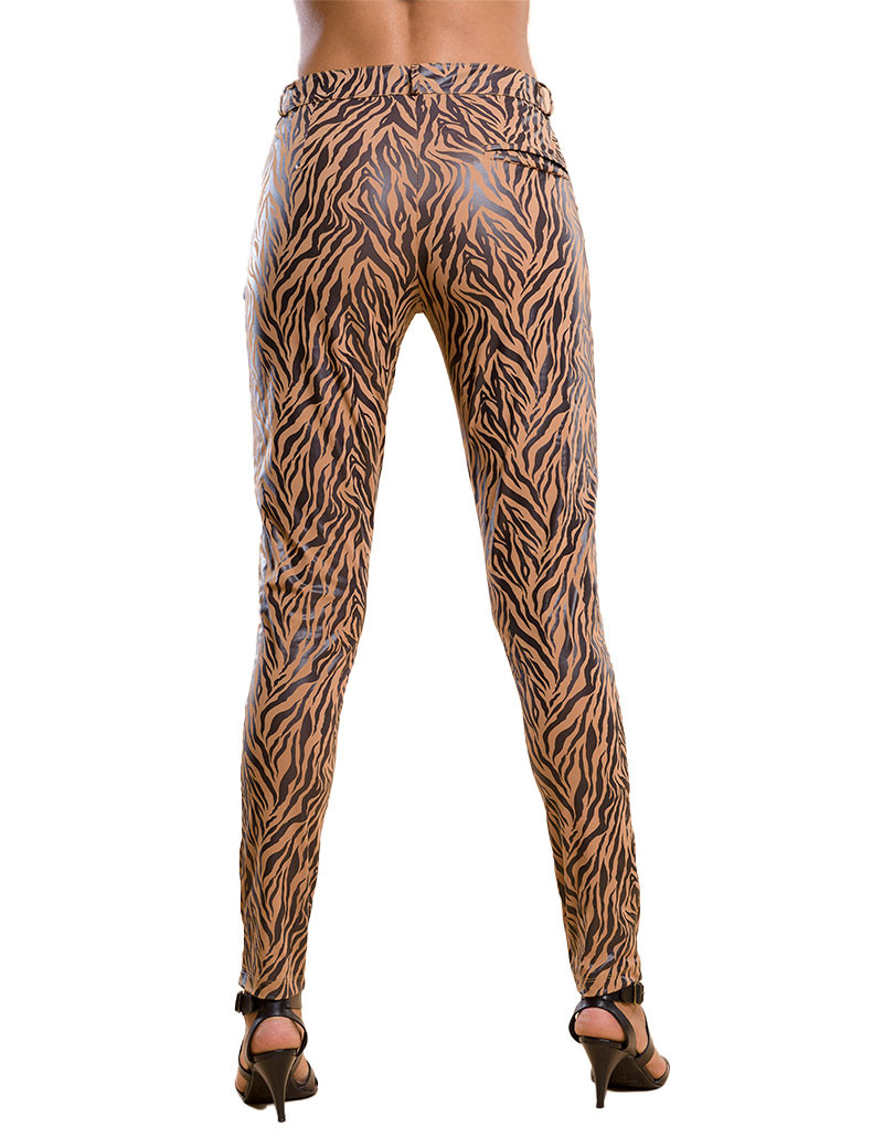 HBT BASICS INSOLITES - CHRISTINA PANTALON SABLE ZEBRA