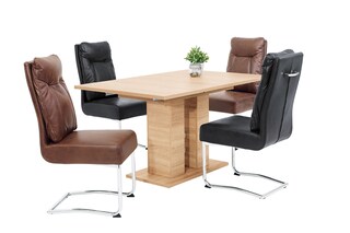 Tisch Helena II Sonoma Eiche Nachbildung 140 (220) x 76 x 90 cm