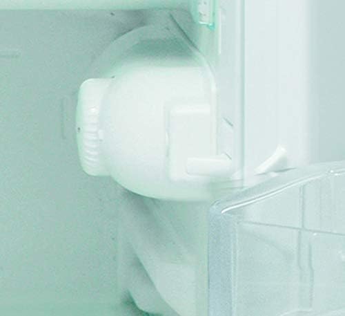 Bauknecht KV 195 Kühlschrank mit Gefrierfach/Gesamtnutzinhalt 121 Liter/Abtauautomatik im Kühlteil / 2 Ablagen aus Sicherheitsglas / 3 Türfächer, Weiß