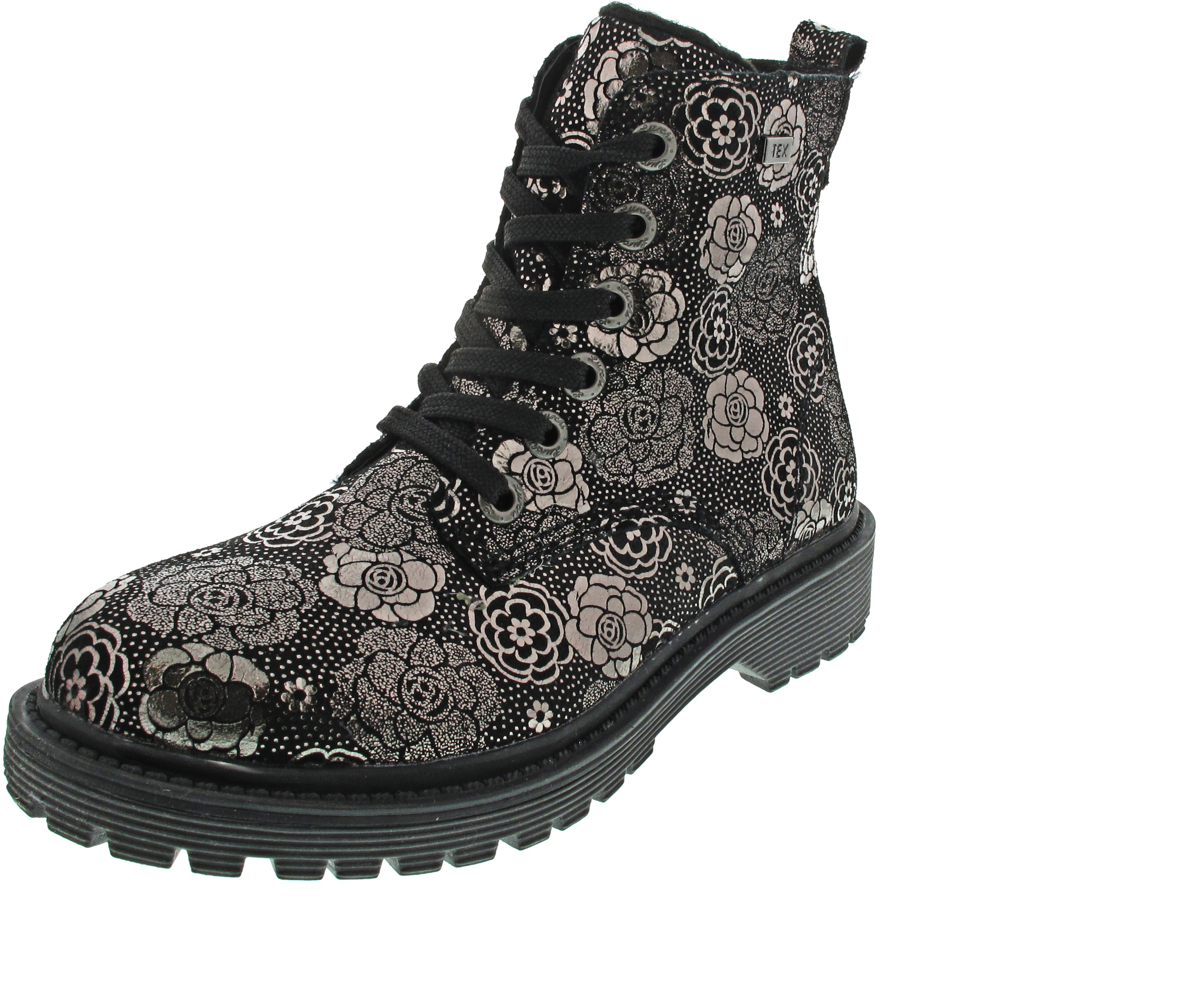 Lurchi XENIA-TEX Schnürstiefel schwarz
