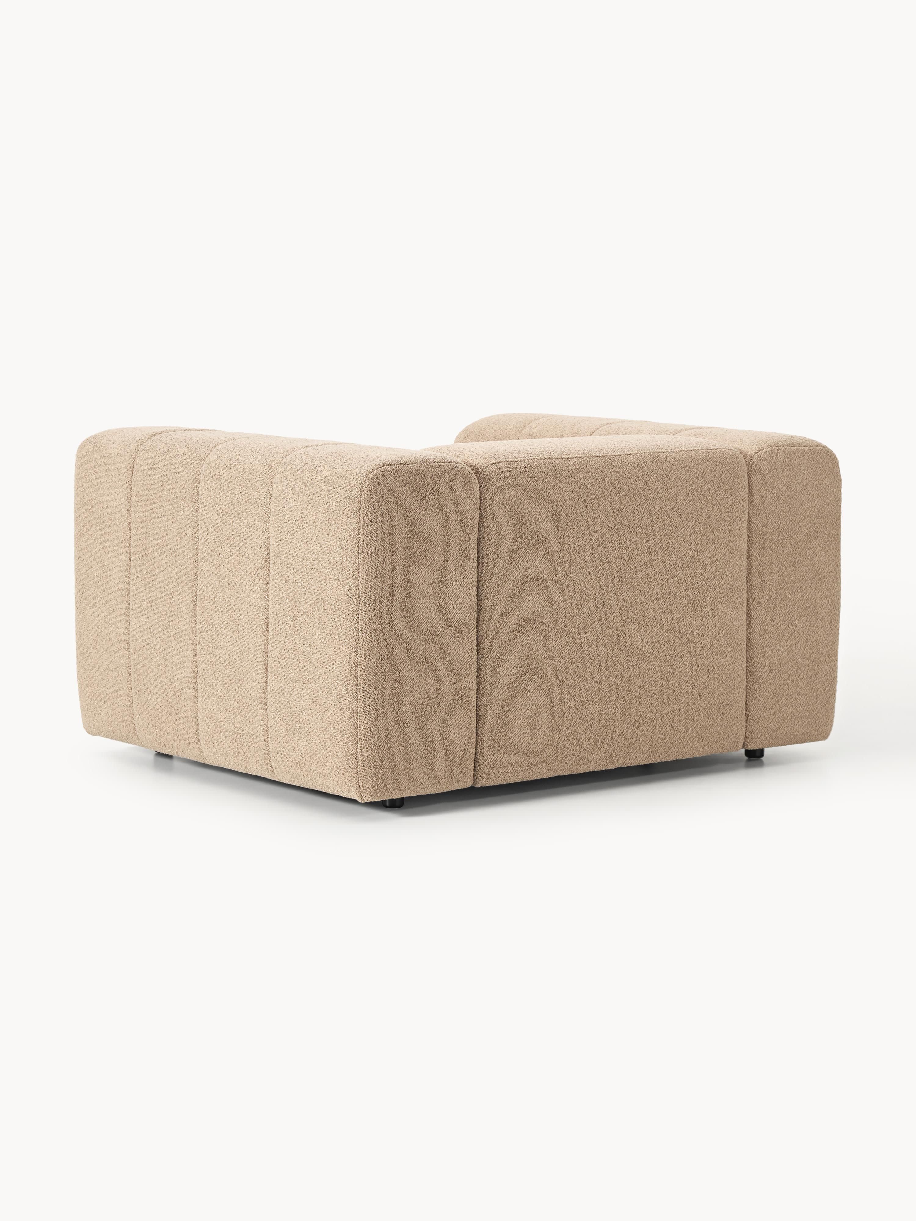 Bouclé loungefauteuil Lena