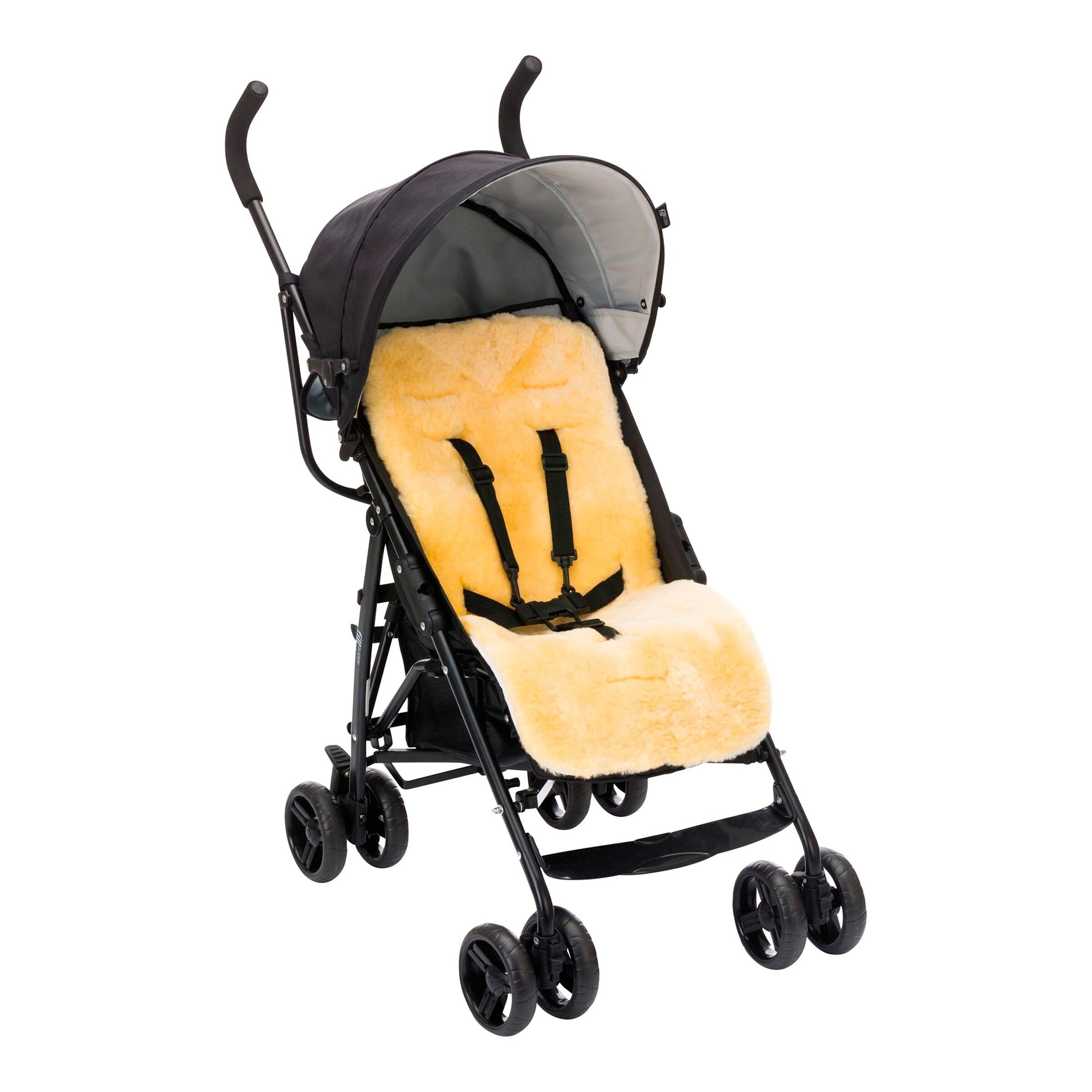 babycab Lammfelleinlage für Kinderwagen, Buggy