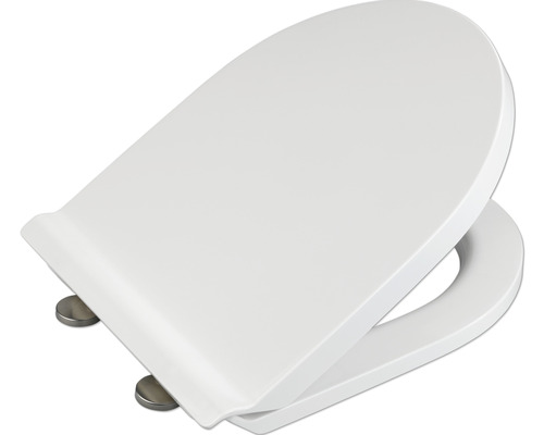 Wenko Exclusive toiletzitting nr. 6 met softclose-mechanisme, wit, 24335100