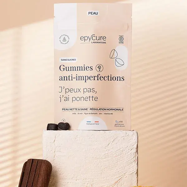 Epycure Skin Gummies Anti-Imperfeições para uma tez bonita e uniforme - 60 gomas