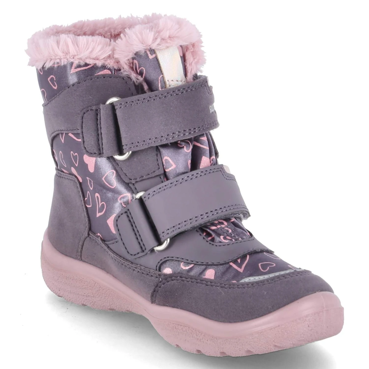 SuperfitWinterstiefeletten CRYSTA - LILA/ROSA
