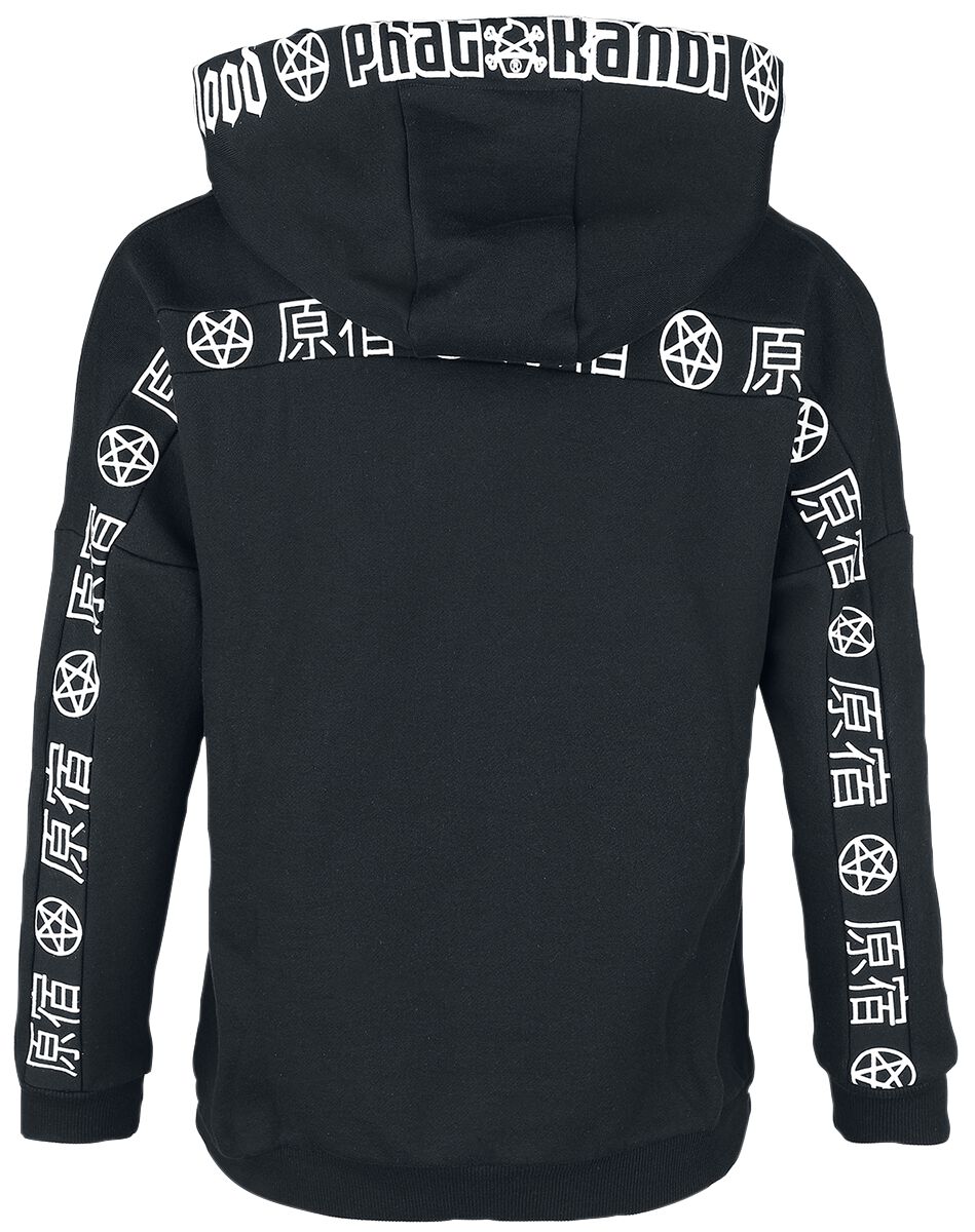 Phat Kandi X Black Blood by Gothicana - Sweat à capuche | Black Blood by Gothicana Sweat-shirt à capuche
