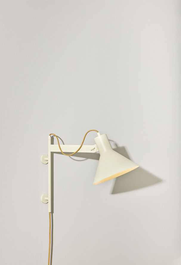 Hübsch Studio Wall Lamp Beige/Orange Beige