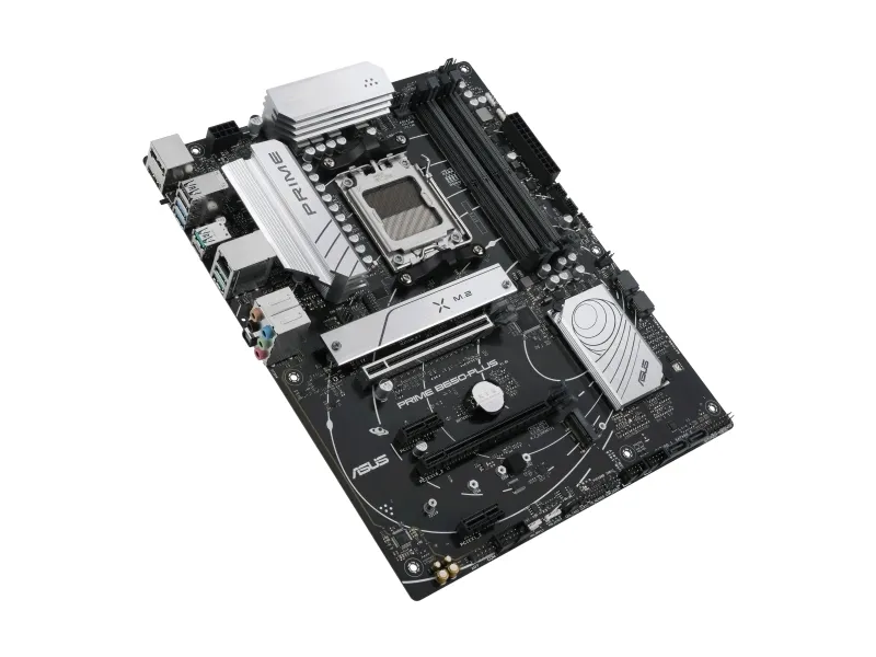 ASUS Prime B650-Plus-CSM - Bundkort - ATX - Socket AM5 - AMD B650 Chipset - USB 3.2 Gen 1, USB 3.2 Gen 2, USB-C 3.2 Gen2, USB-C 3.2 Gen 1 - 2.5 Gigabit LAN - onboard grafik (CPU påkrævet) - HD Audio (8-kanaler)