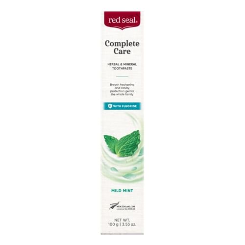 rode zegel - Complete Care Kruiden- en Minerale Tandpasta met Fluoride