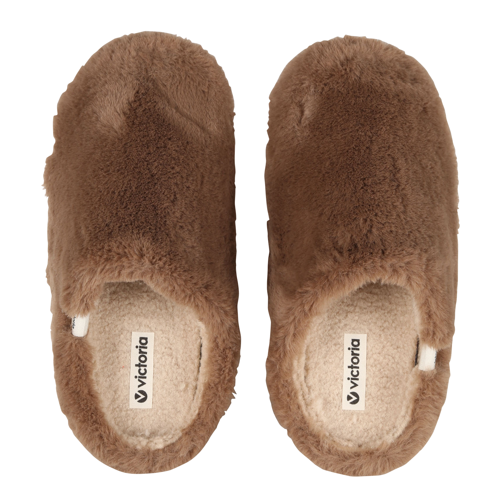 NORTE PELO - Pantoufles aspect fourrure | Marron