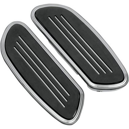 Repose-pieds Drag Specialties passager Sweeper chrome