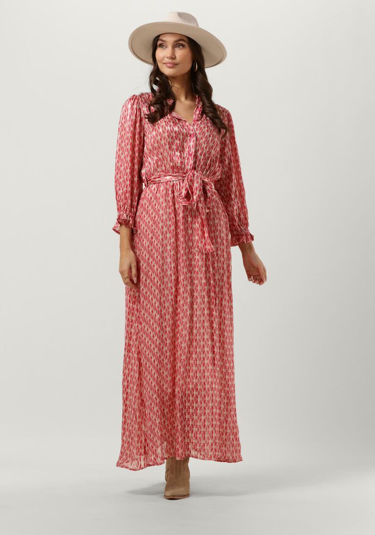 NOTRE-V roze notre-v maxi jurk nv-balix maxi dress