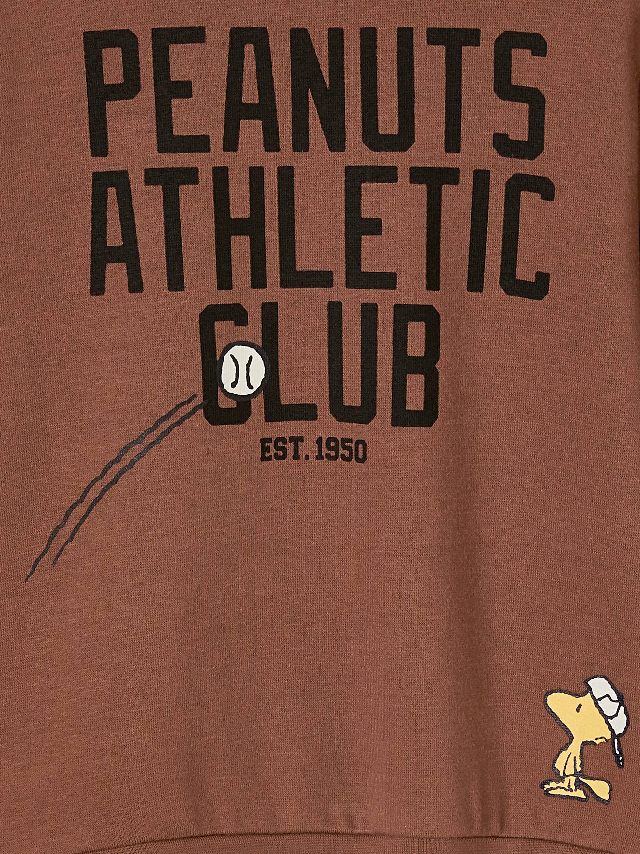Moletom Snoopy Peanuts® para meninos, cor mocha