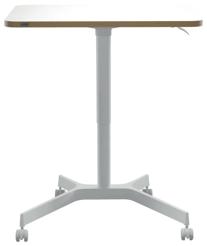Leitz Ergo hæve-sænke skrivebord med hjul 60x80 cm hvid