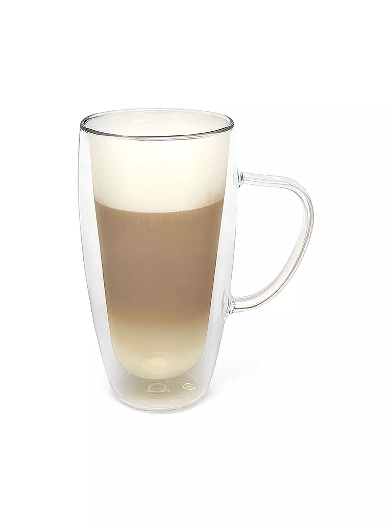 BREDEMEIJER Glas doppelwandig Cappuccino/Latte Macchiato 2er 0,4l transparent