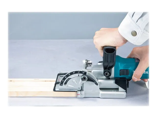 Makita DPJ180 - universalfræser 18V li-ion - AKKU - 100 mm - intet batteri - 18 V - Uden batteri og oplader - SOLO