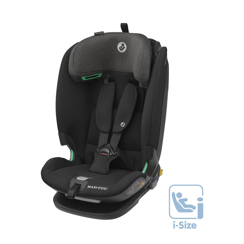 Fijne stoel.Plus i-Sizeautostoel - Authentic Black