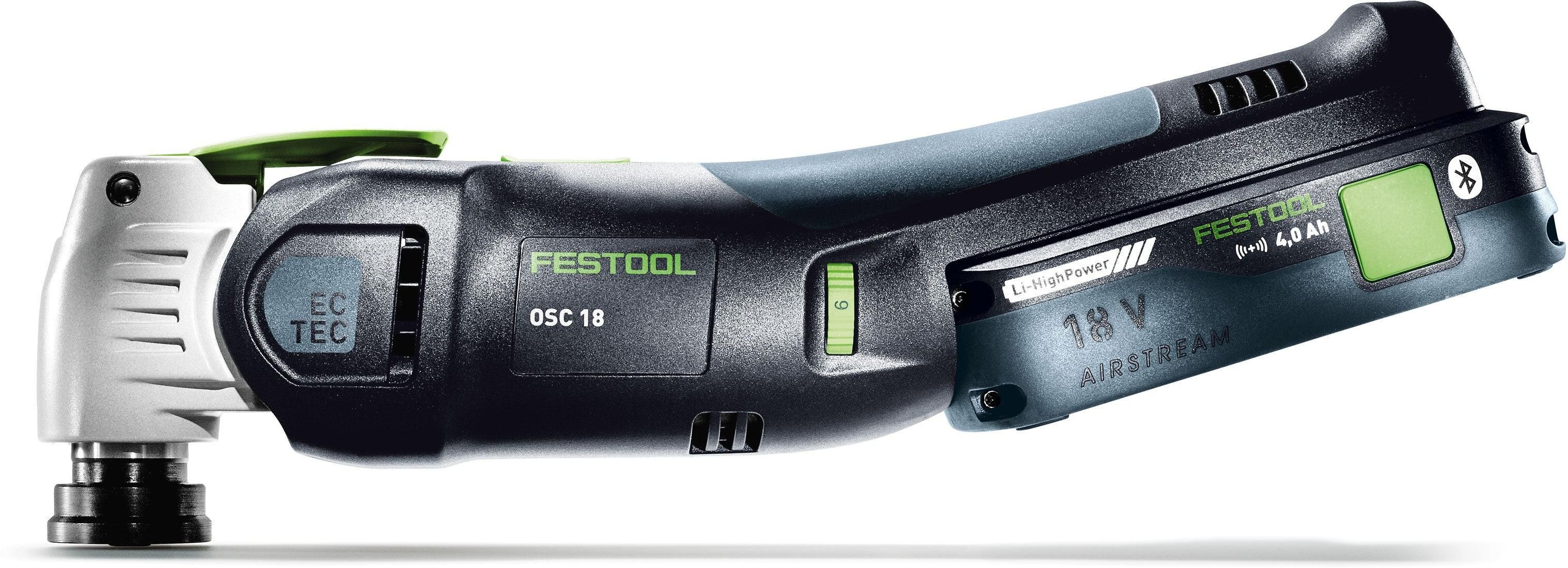 Festool OSC 18 HPC 4,0 EI-Set Accu-oscillerende VECTURO Multitool - 576593