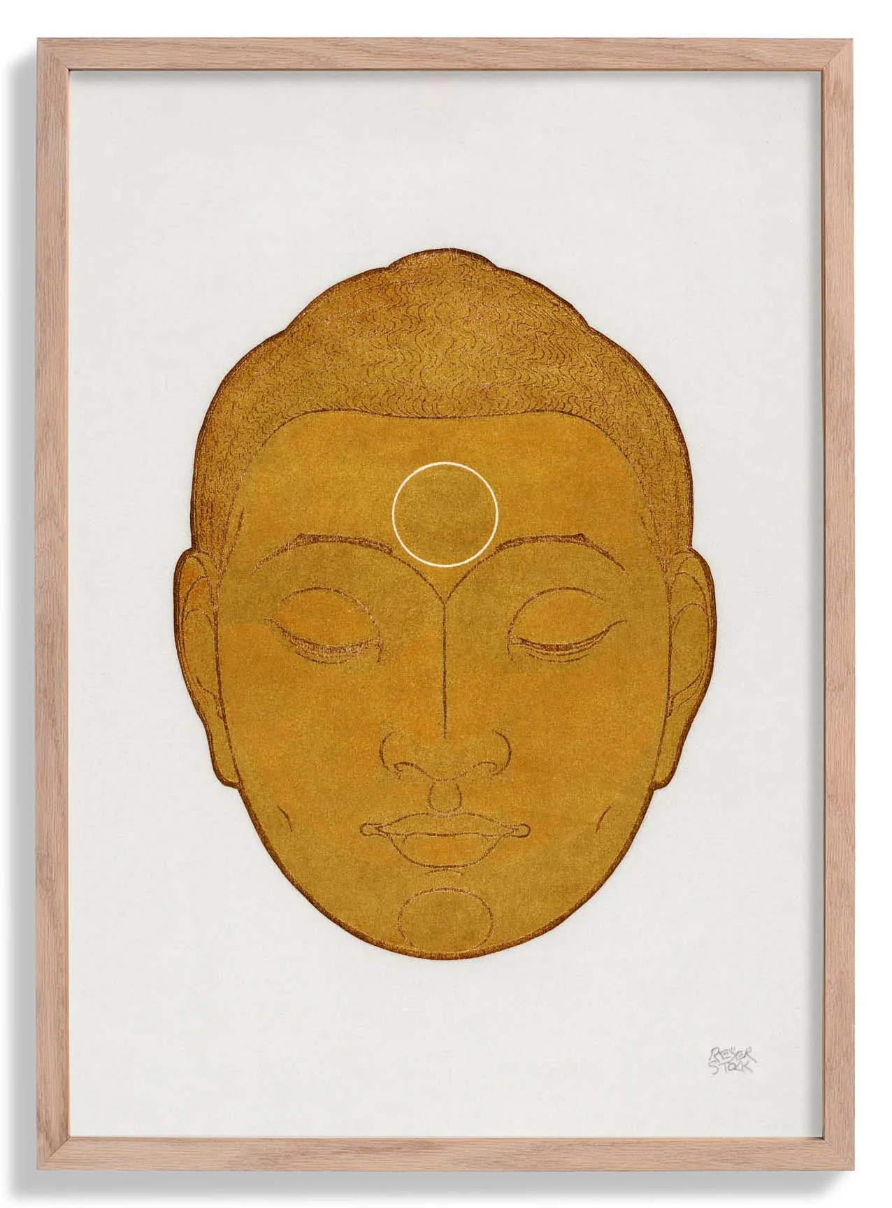 Kopf des Buddha von Reijer Stolk