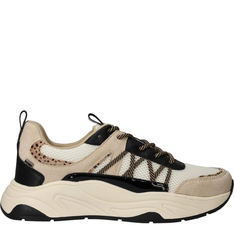 POSH by Poelman sneaker Sneakers Beige Dames