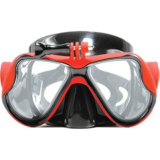 ACTIVEON ACM10DG masque de plongée Noir, Rouge