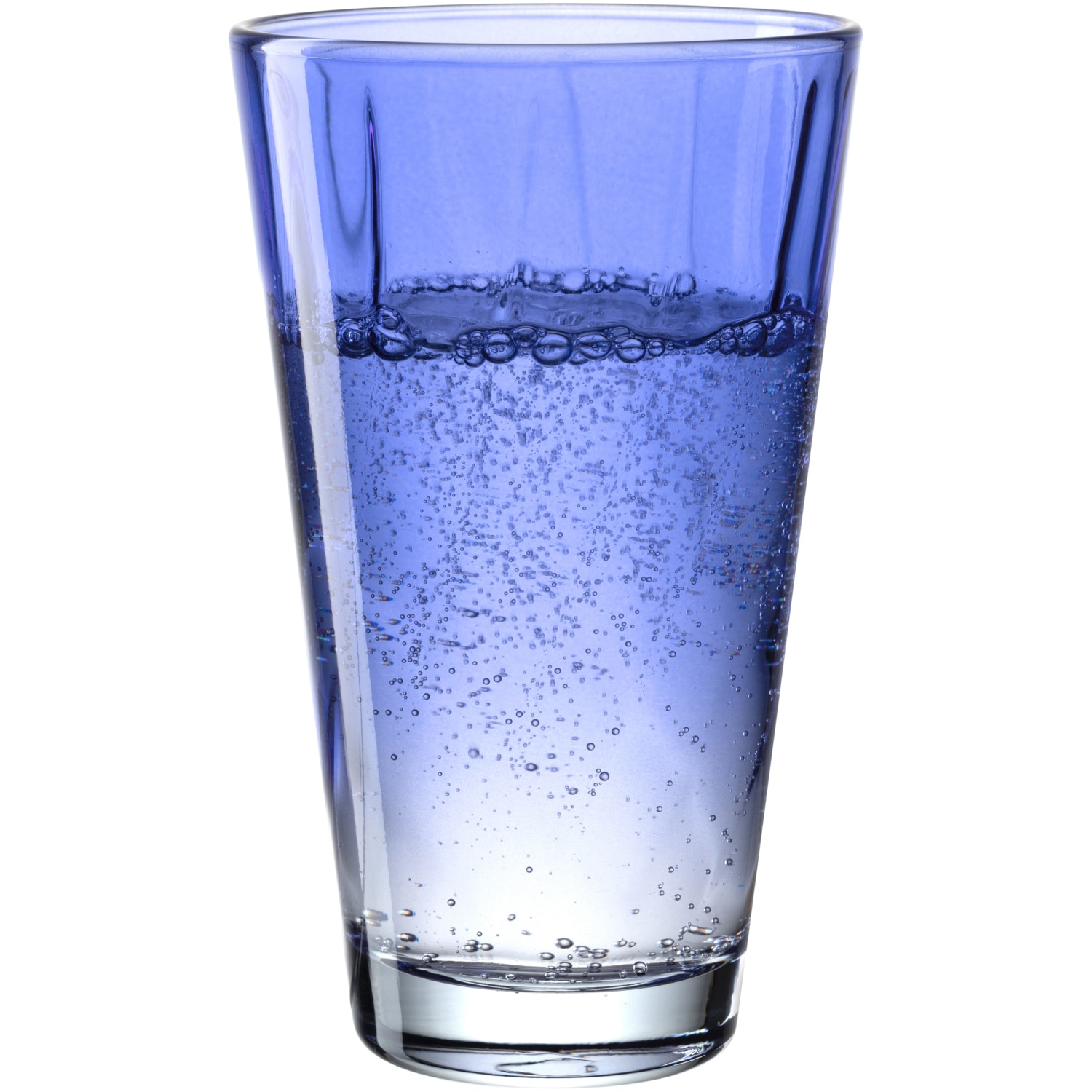 LEONARDO Trinkglas TWIST 6er Set 300 ml blau