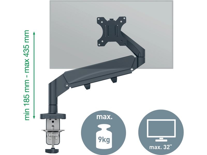 Leitz Ergo Single Monitorarm Single Monitorarm