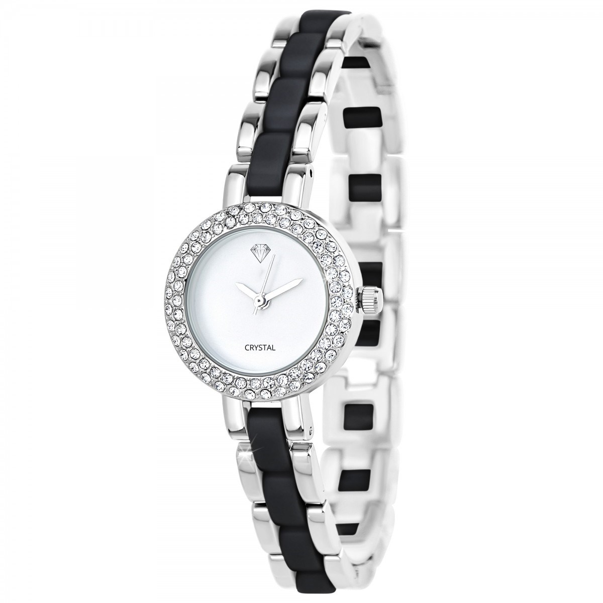 Montre Cassandra élégante ornée de Cristaux scintillants