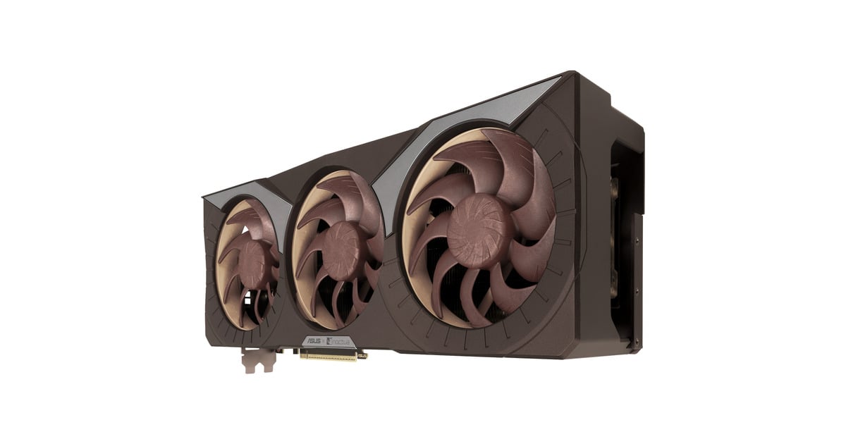 ASUSGeForce RTX 5080 16GB GDDR7 Noctua OC Edition grafische kaart  (DLSS 4, 3x DisplayPort, 2x HDMI 2.1)