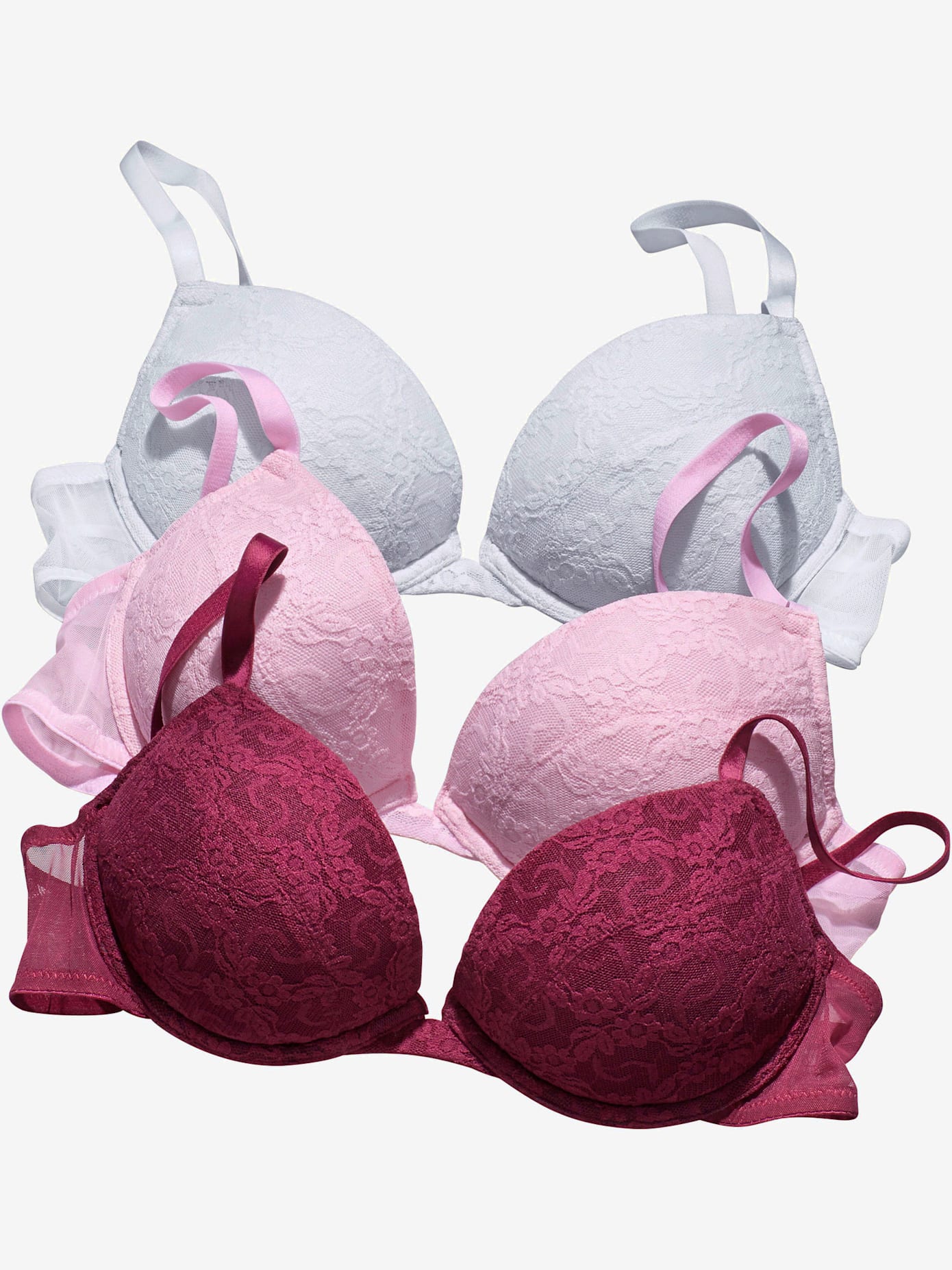 Soutien-gorge push-up soutiens-gorge avec coussinets push-up amovibles pour plus de volume