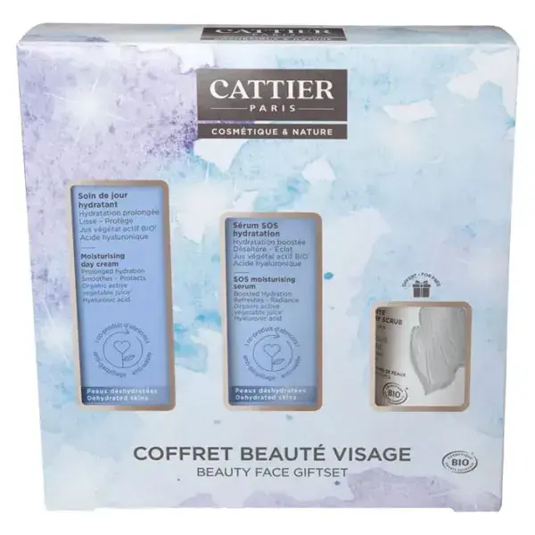 Kit de beleza facial Cattier