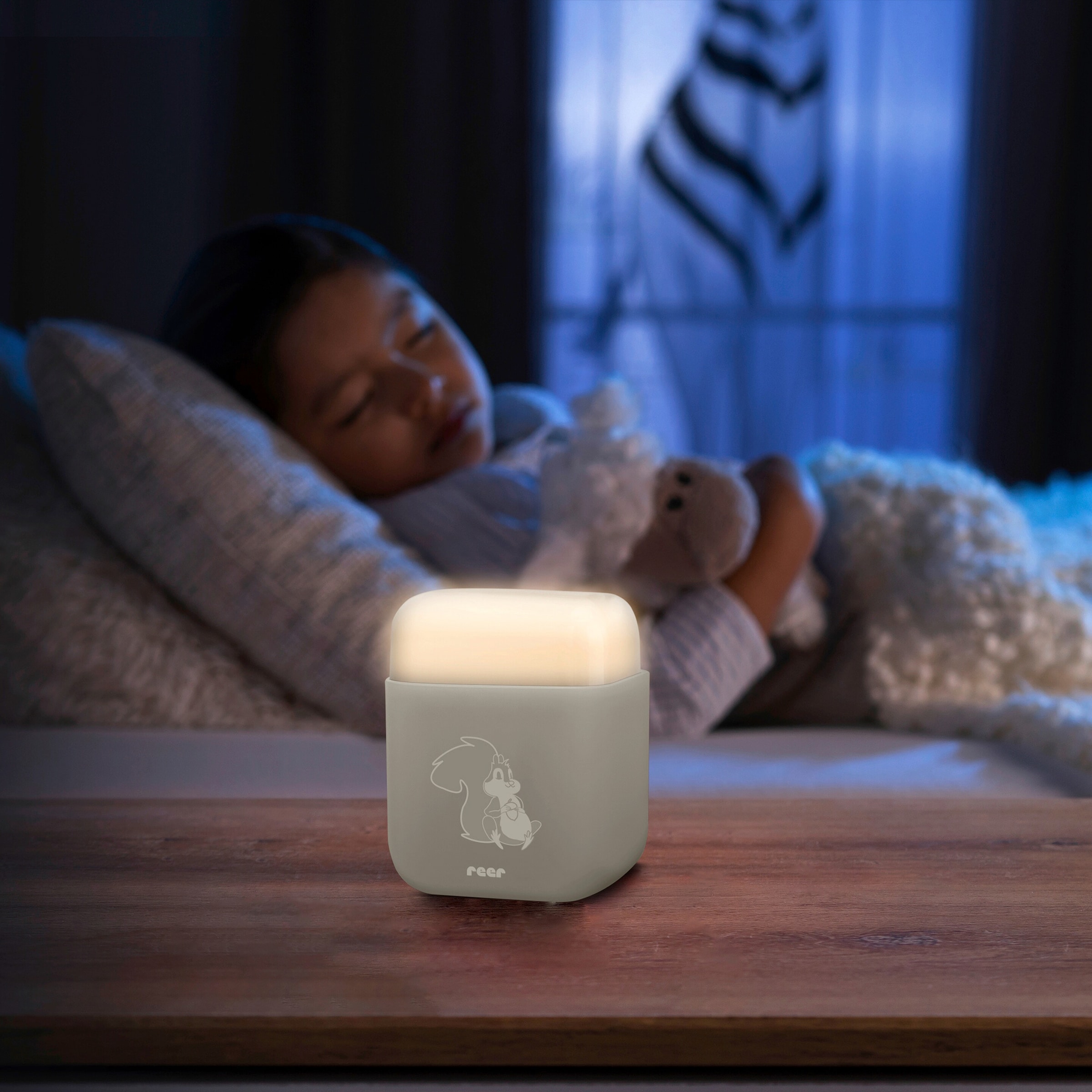 reer LED-Nachtlicht 2in1 SleepLight Creme