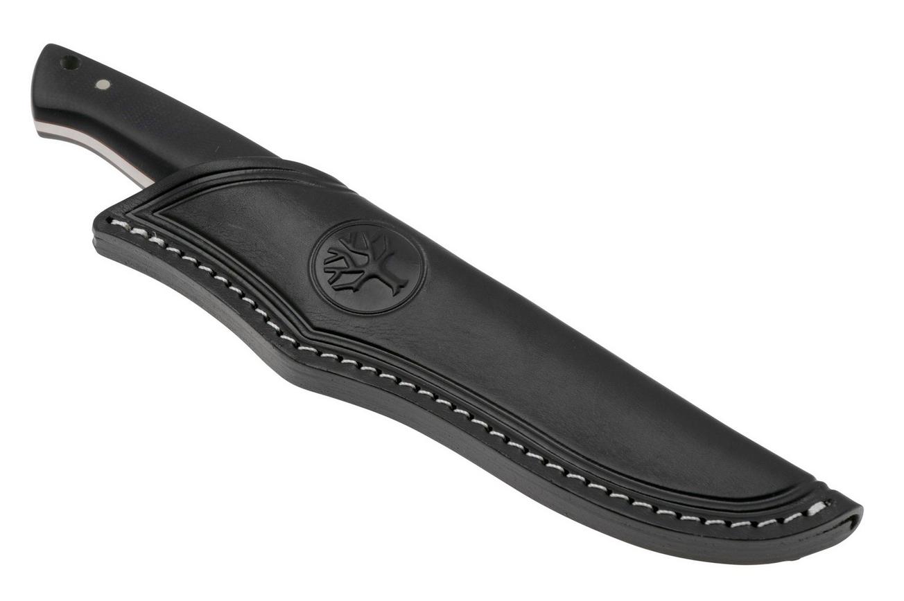 Böker Arbolito Newenche 02BA353G10 Black G10, vaststaand mes