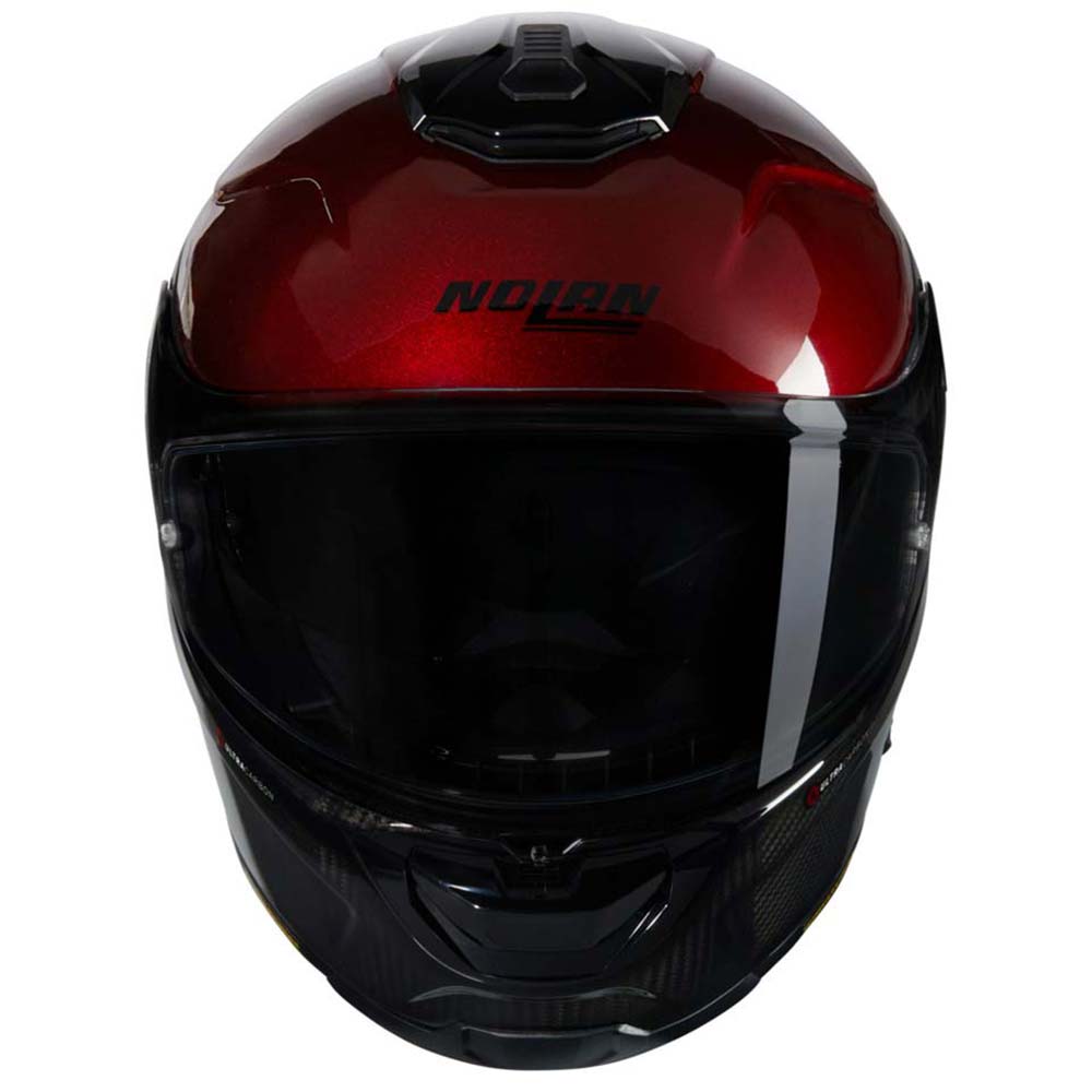 Nolan - Casque X-903 Ultra Carbon Verniciatura Speciale N-Com Carbone / Rouge / Noir / Brillant
